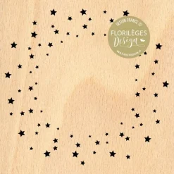 Sello de Madera Estrellas Enchantement Florilèges Design