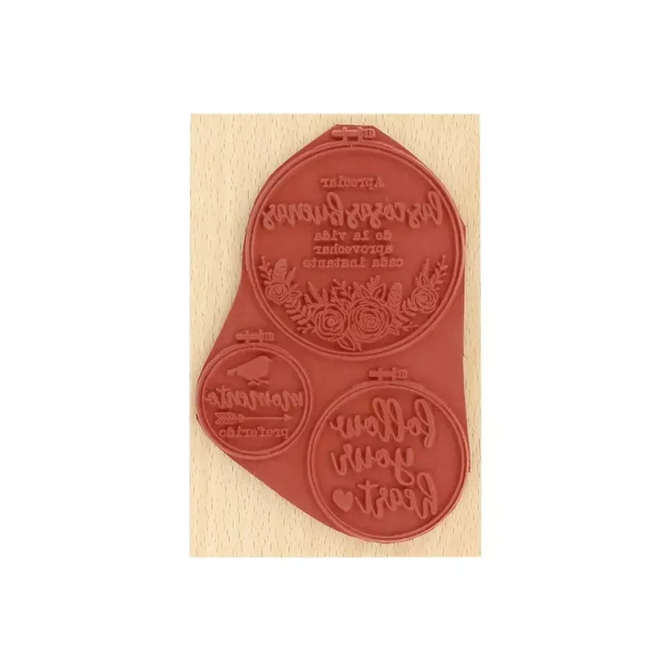 Sello de madera Momentos elegidos Florilèges Design