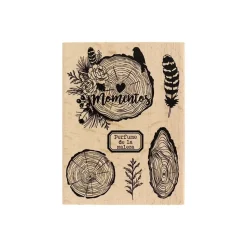 Sello de madera Perfume de los bosques Florilèges Design