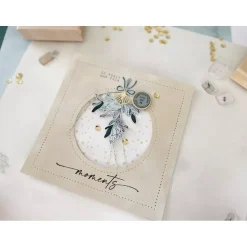 Sello de Madera Ramo de Navidad Enchantement Florilèges Design