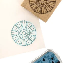 Sello de madera Rueda cromática Florilèges Design