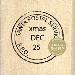 Sello de Madera Sello de Navidad Enchantement Florilèges Design