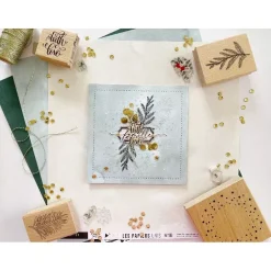 Sello de Madera With Love Enchantement Florilèges Design