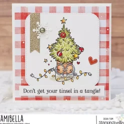 Sello Spectacular Potted Tree Stamping Bella