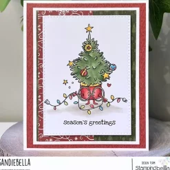 Sello Spectacular Potted Tree Stamping Bella