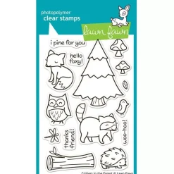 Sello transparente Criaturas del bosque - Lawn fawn