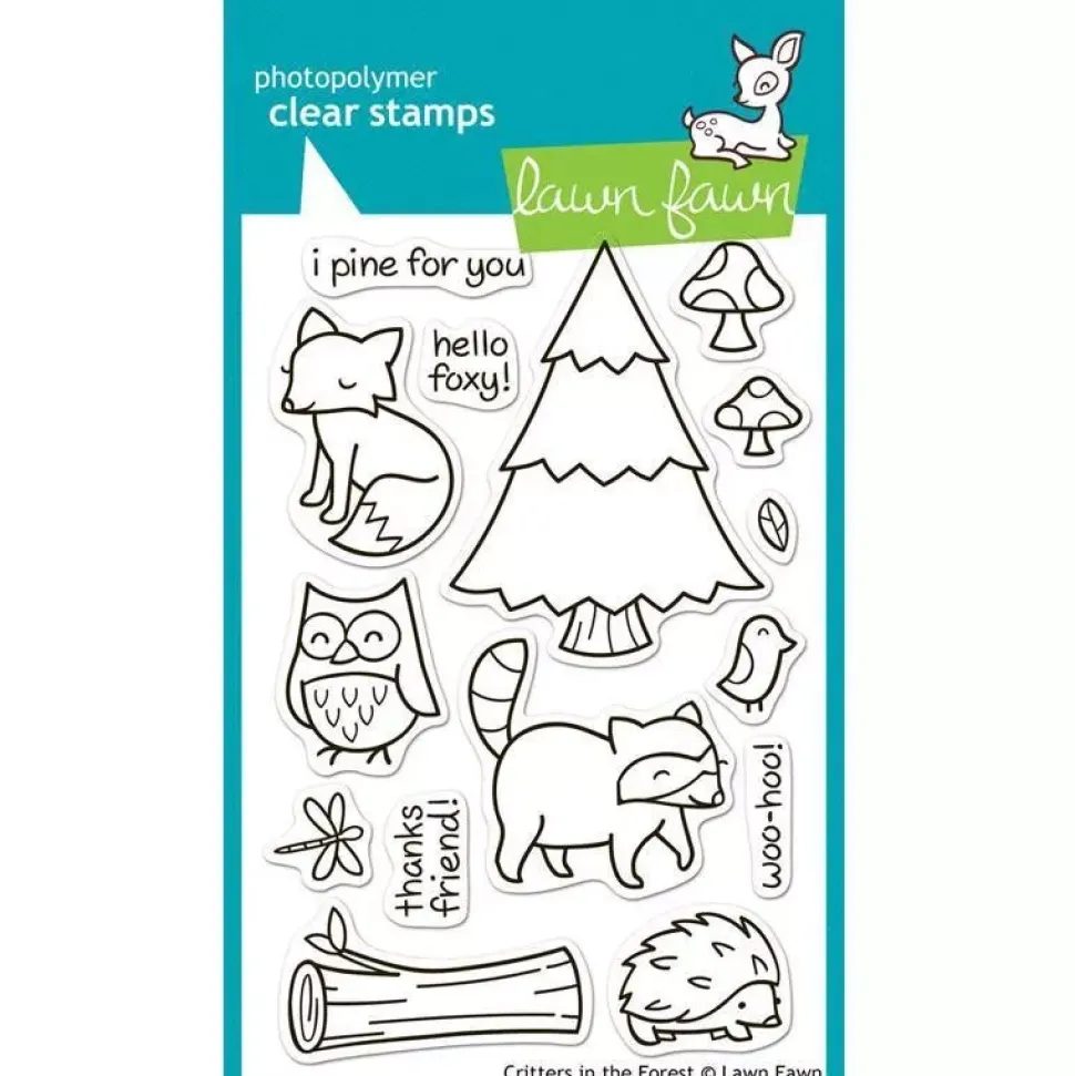 Sello transparente Criaturas del bosque - Lawn fawn