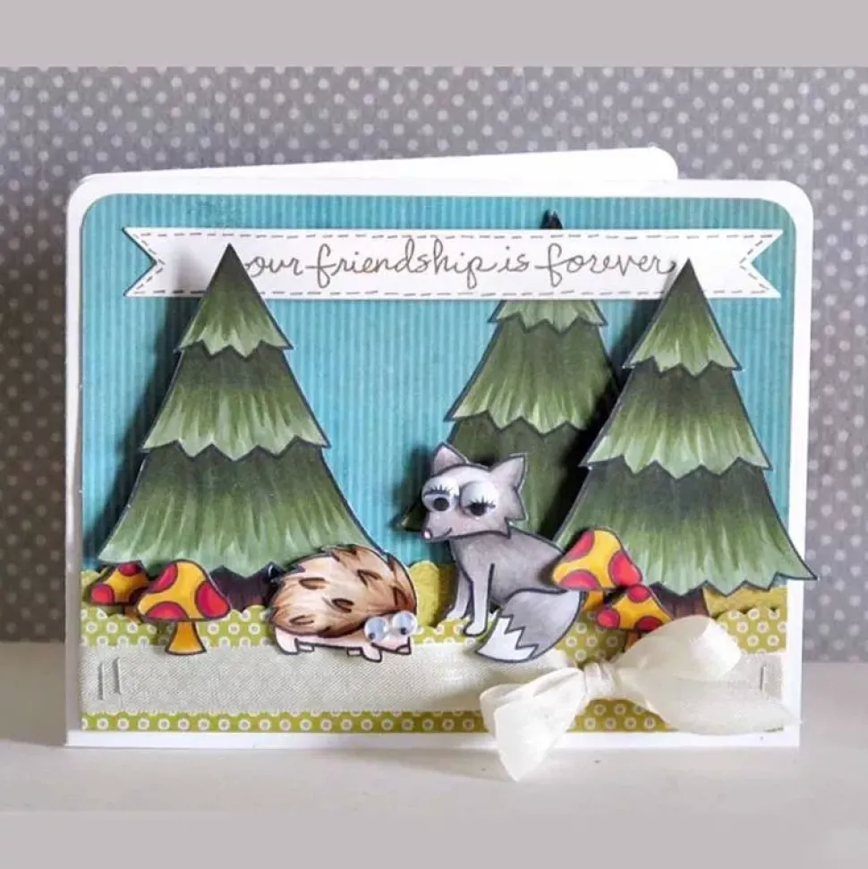 Sello transparente Criaturas del bosque - Lawn fawn