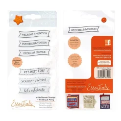 Sello transparente Invite Wedding and Party