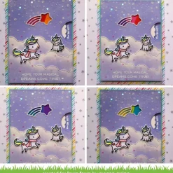 Sello transparente Say what? Christmas critters - Lawn fawn