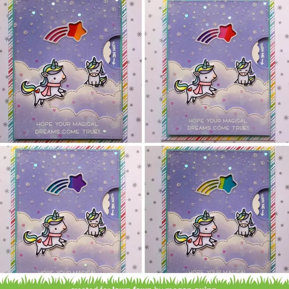 Sello transparente Say what? Christmas critters - Lawn fawn