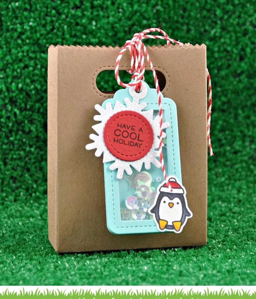 Sello transparente Say what? Christmas critters - Lawn fawn