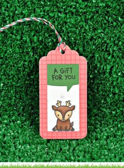 Sello transparente Say what? Christmas critters - Lawn fawn