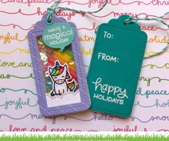 Sello transparente Say what? Christmas critters - Lawn fawn