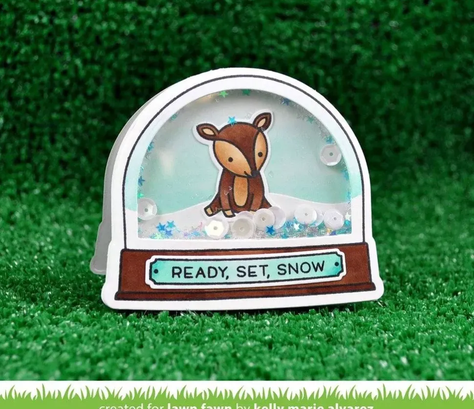 Sello transparente Toboggan together - Lawn fawn