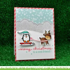 Sello transparente Toboggan together - Lawn fawn