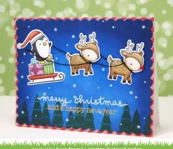 Sello transparente Toboggan together - Lawn fawn