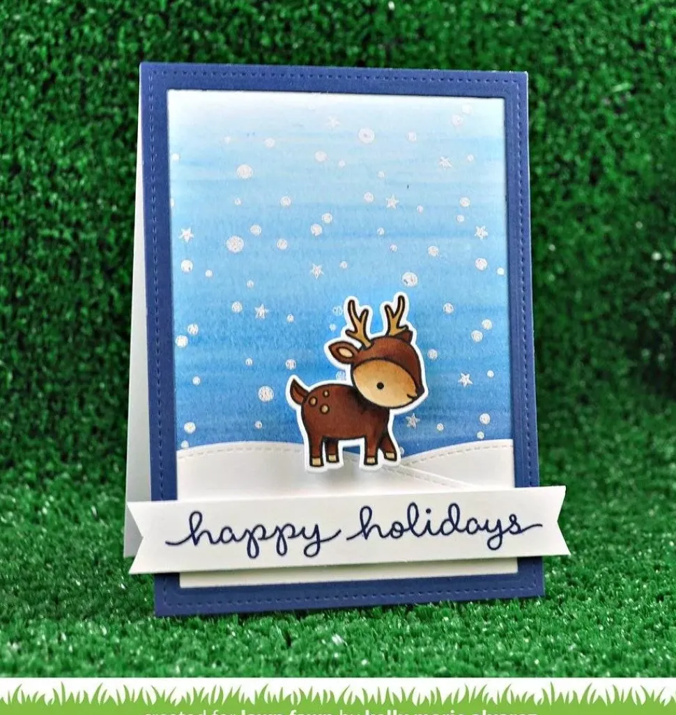 Sello transparente Toboggan together - Lawn fawn