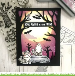 Sello transparente Wolf Before 'n Afters Lawn Fawn