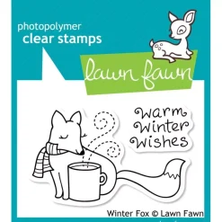 Sello transparente Zorro Invernal - Lawn fawn