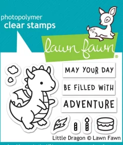 Sellos Transparentes Little Dragon Lawn Fawn