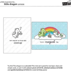 Sellos Transparentes Little Dragon Lawn Fawn