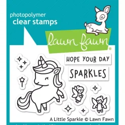 Sellos transparentes A Little Sparkle Lawn Fawn