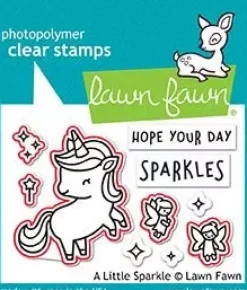 Sellos transparentes A Little Sparkle Lawn Fawn