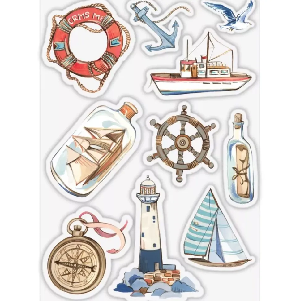 Sellos Transparentes Adventure Ocean Tale Craft Consortium