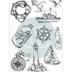 Sellos Transparentes Adventure Ocean Tale Craft Consortium