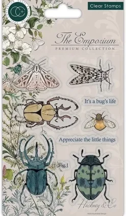 Sellos transparentes Beetles The Emporium Craft Consortium