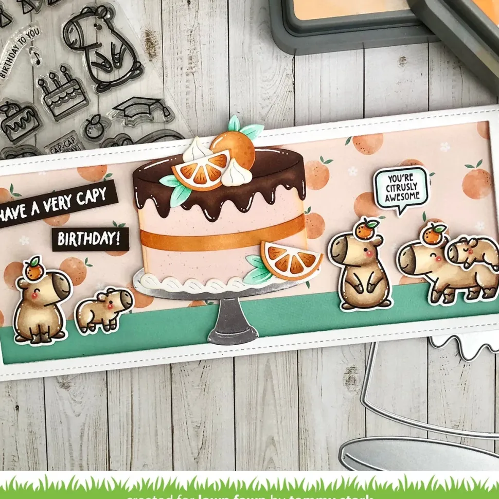 Sellos transparentes Capybaras! Lawn Fawn