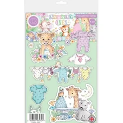 Sellos transparentes Clothes Little Ones Craft Consortium