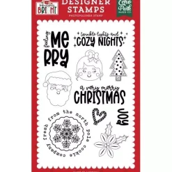 Sellos transparentes Feeling Merry Baking Spirits Bright Echo Park