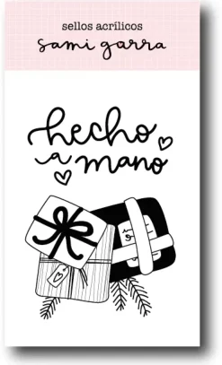 Sellos Transparentes Hecho a Mano GingerBell Sami Garra