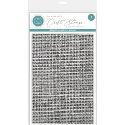 Sellos transparentes Hessian Texture Craft Consortium