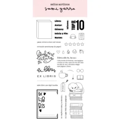 Sellos transparentes Lectora Sami Garra