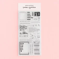 Sellos transparentes Lectora Sami Garra