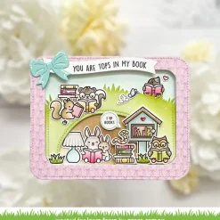 Sellos Transparentes Little Woodland Library Lawn Fawn