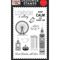Sellos transparentes London Is Calling London Carta Bella