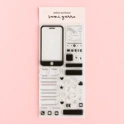 Sellos Transparentes Mi Teléfono Móvil TKM Sami Garra