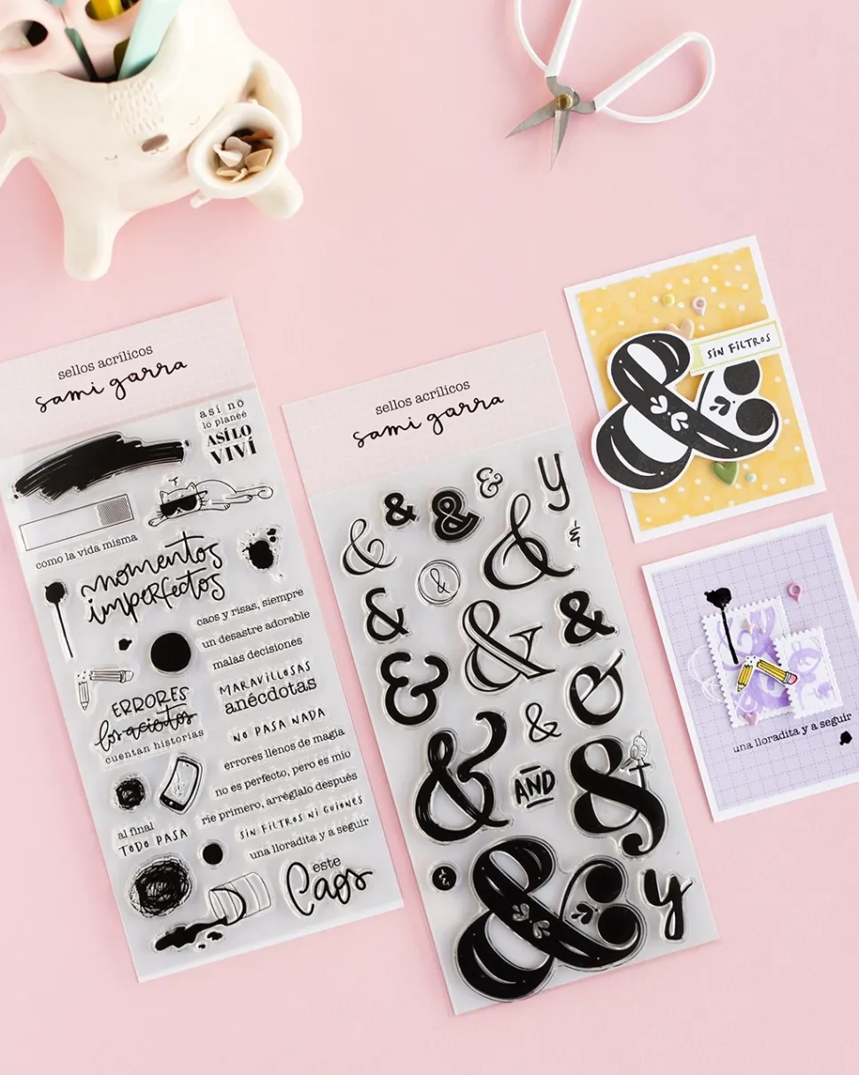 Sellos transparentes Momentos Imperfectos Sami Garra