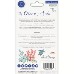 Sellos Transparentes Sea Life Ocean Tale Craft Consortium