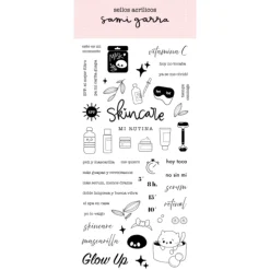 Sellos transparentes Skincare Sami Garra