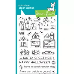 Sellos transparentes Spooky Village Lawn Fawn