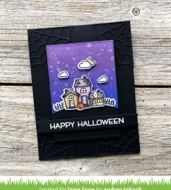 Sellos transparentes Spooky Village Lawn Fawn