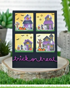 Sellos transparentes Spooky Village Lawn Fawn