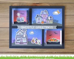 Sellos transparentes Spooky Village Lawn Fawn