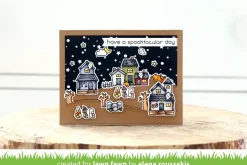 Sellos transparentes Spooky Village Lawn Fawn