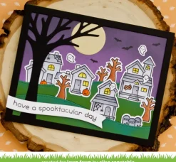 Sellos transparentes Spooky Village Lawn Fawn